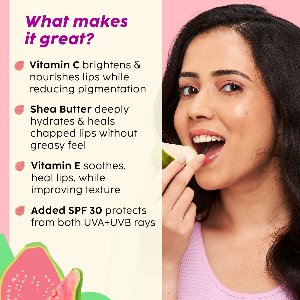 Guava Glowy Lip Tinted Balm