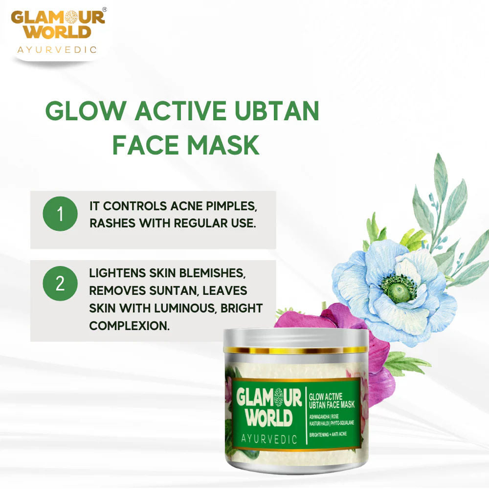 Glow Active Ubtan Face Mask