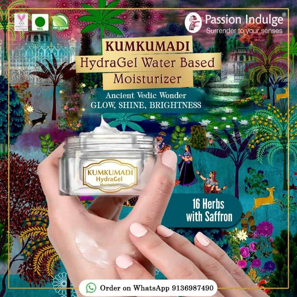 Kumkumadi Natural Hydragel Moisturizer Spf 15