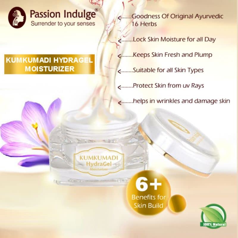 Kumkumadi Natural Hydragel Moisturizer Spf 15