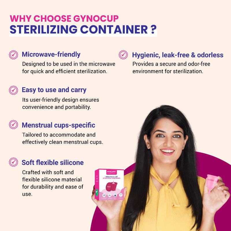 Menstrual Cup Sterilizer For GynoCup