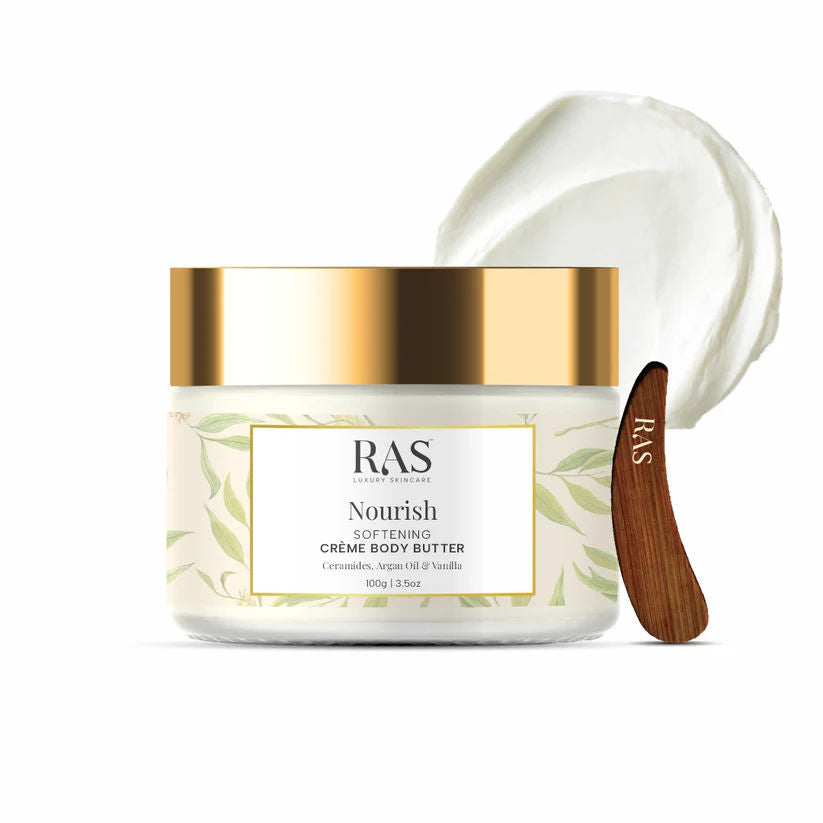 Nourish Softening Creme Body Butter Enriched With Argan Oil & Vanilla