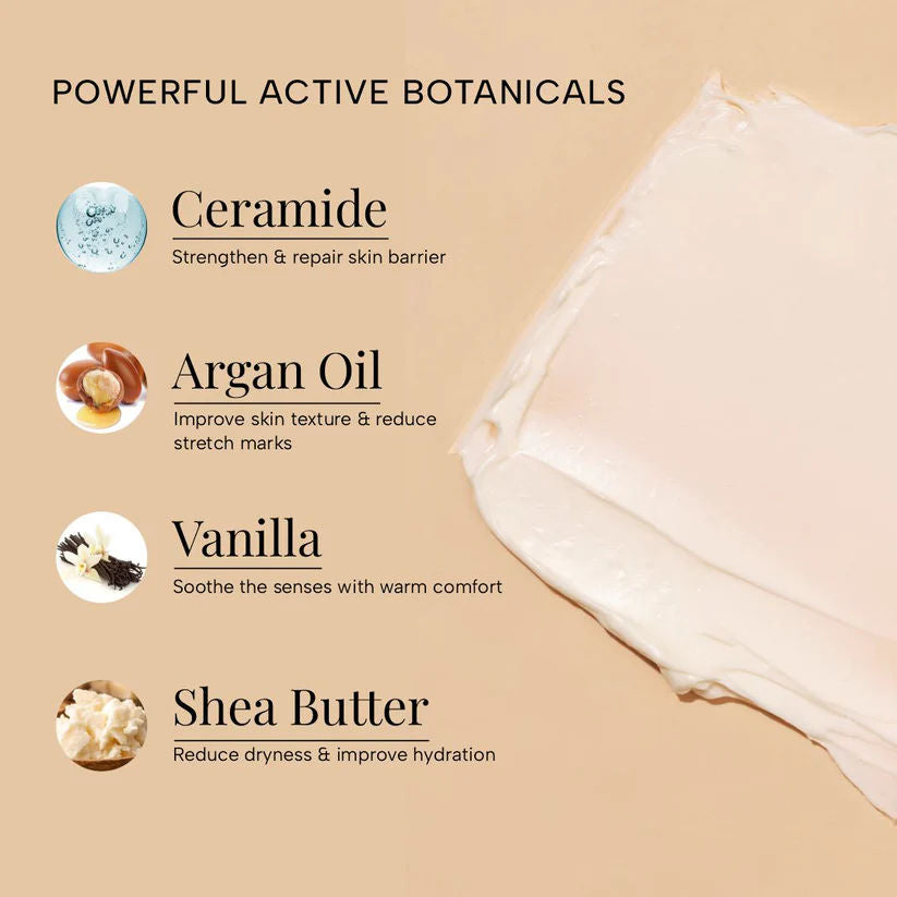 Nourish Softening Creme Body Butter Enriched With Argan Oil & Vanilla