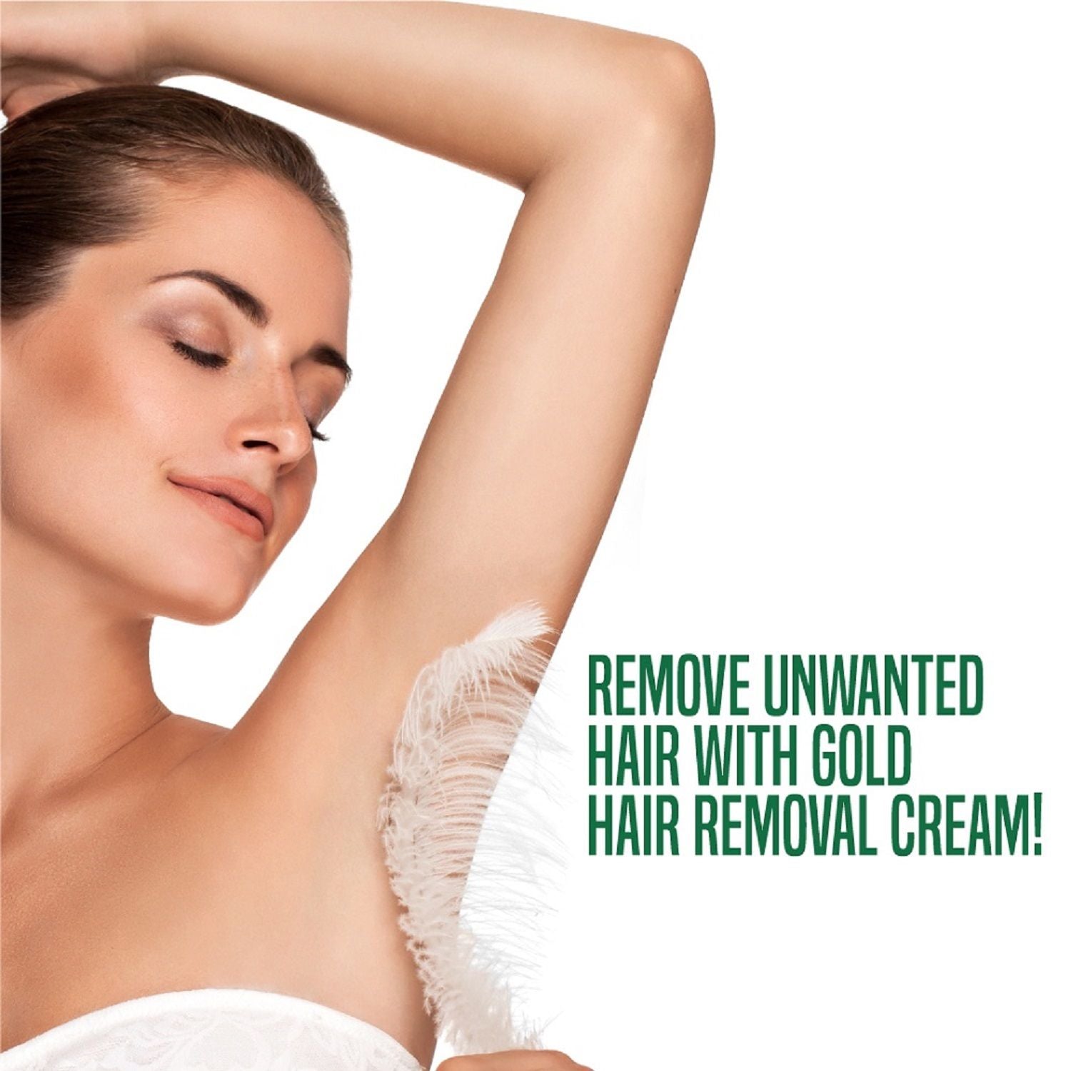 Soft Touch Hair Removal Cream Gold For All Skin Types