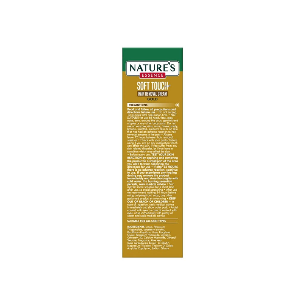 Soft Touch Hair Removal Cream Gold For All Skin Types