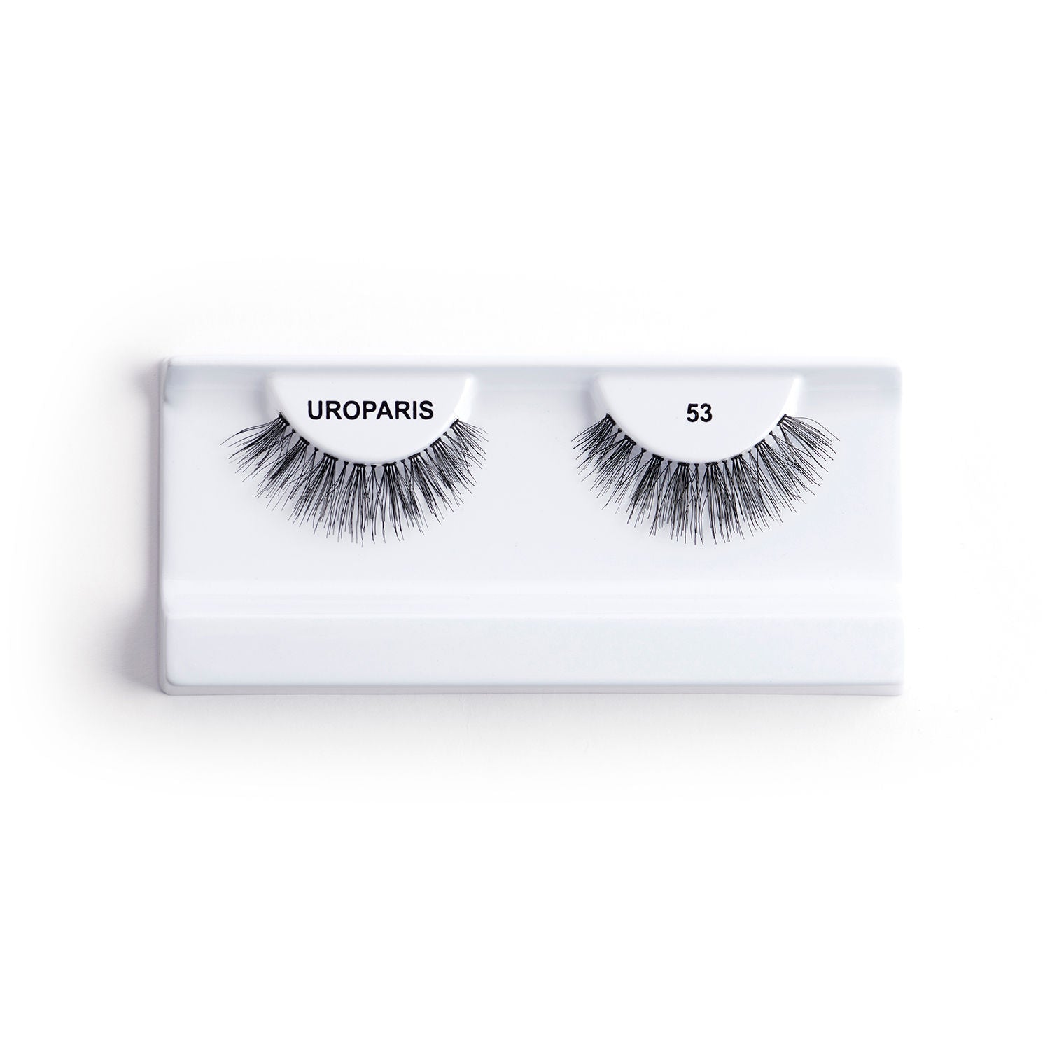Human Hair Eyelashes - 53 / BLACK
