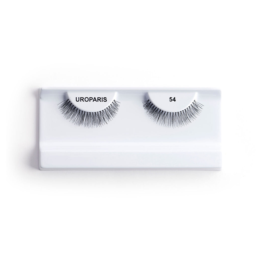 Human Hair Eyelashes - 54 / BLACK