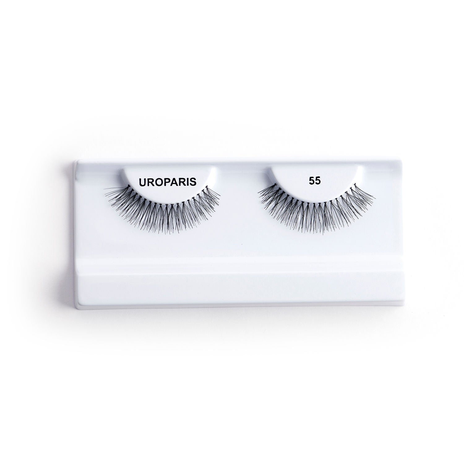 Human Hair Eyelashes - 55 / BLACK