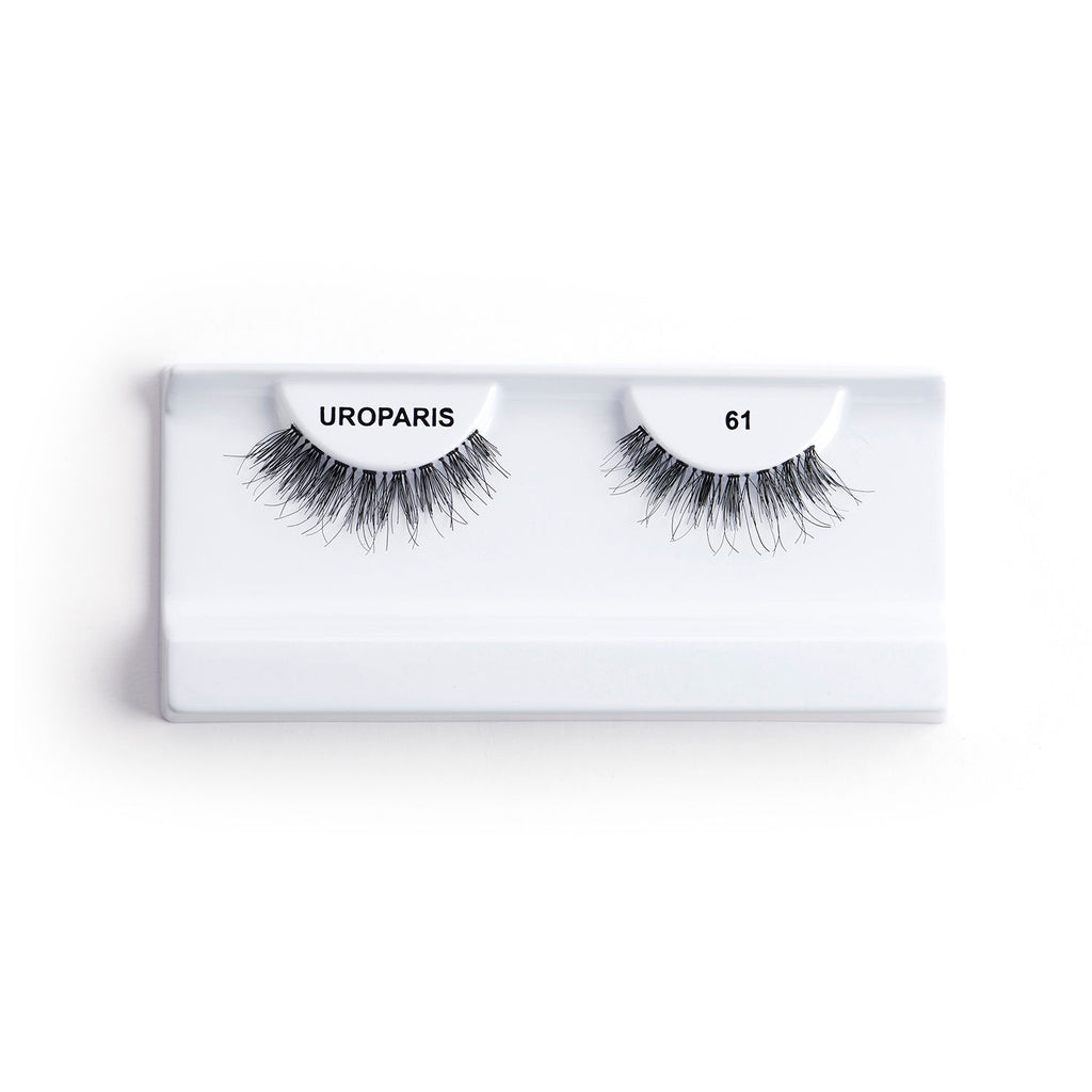 Human Hair Eyelashes - 61 / BLACK
