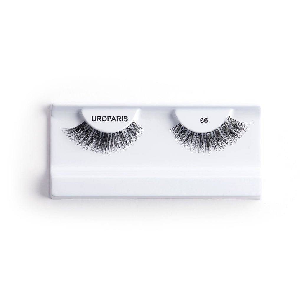 Human Hair Eyelashes - 66 / BLACK