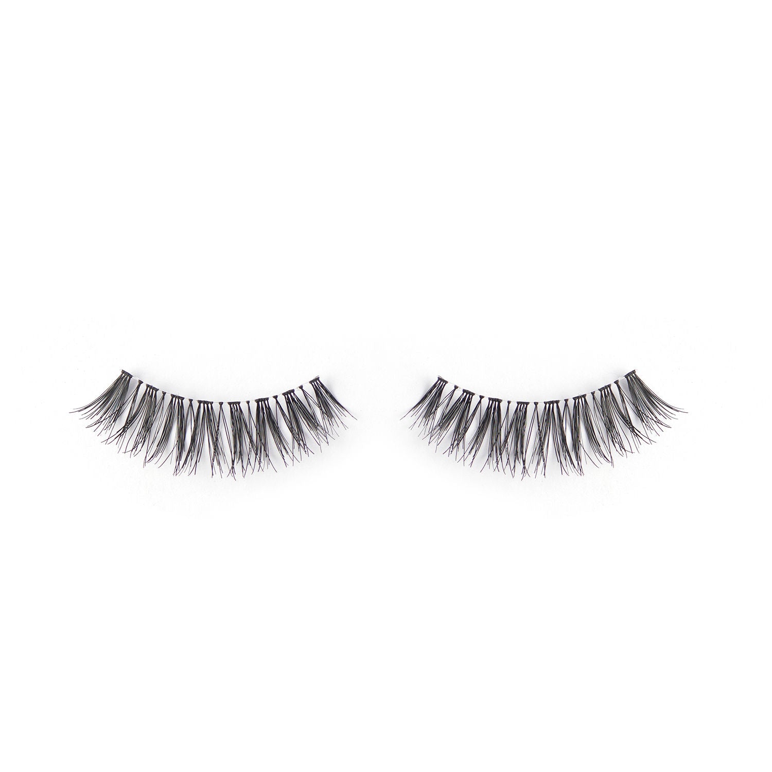 Human Hair Eyelashes - PRO 1 / BLACK DOUBLE VOLUME HAIR