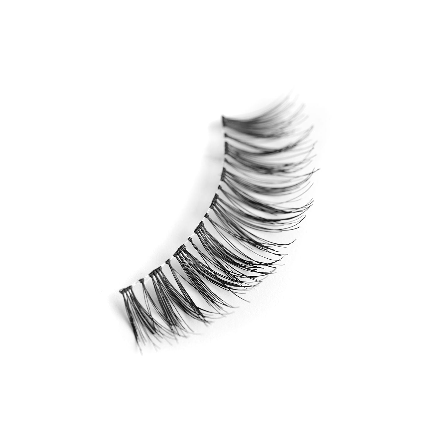 Human Hair Eyelashes - PRO 1 / BLACK DOUBLE VOLUME HAIR
