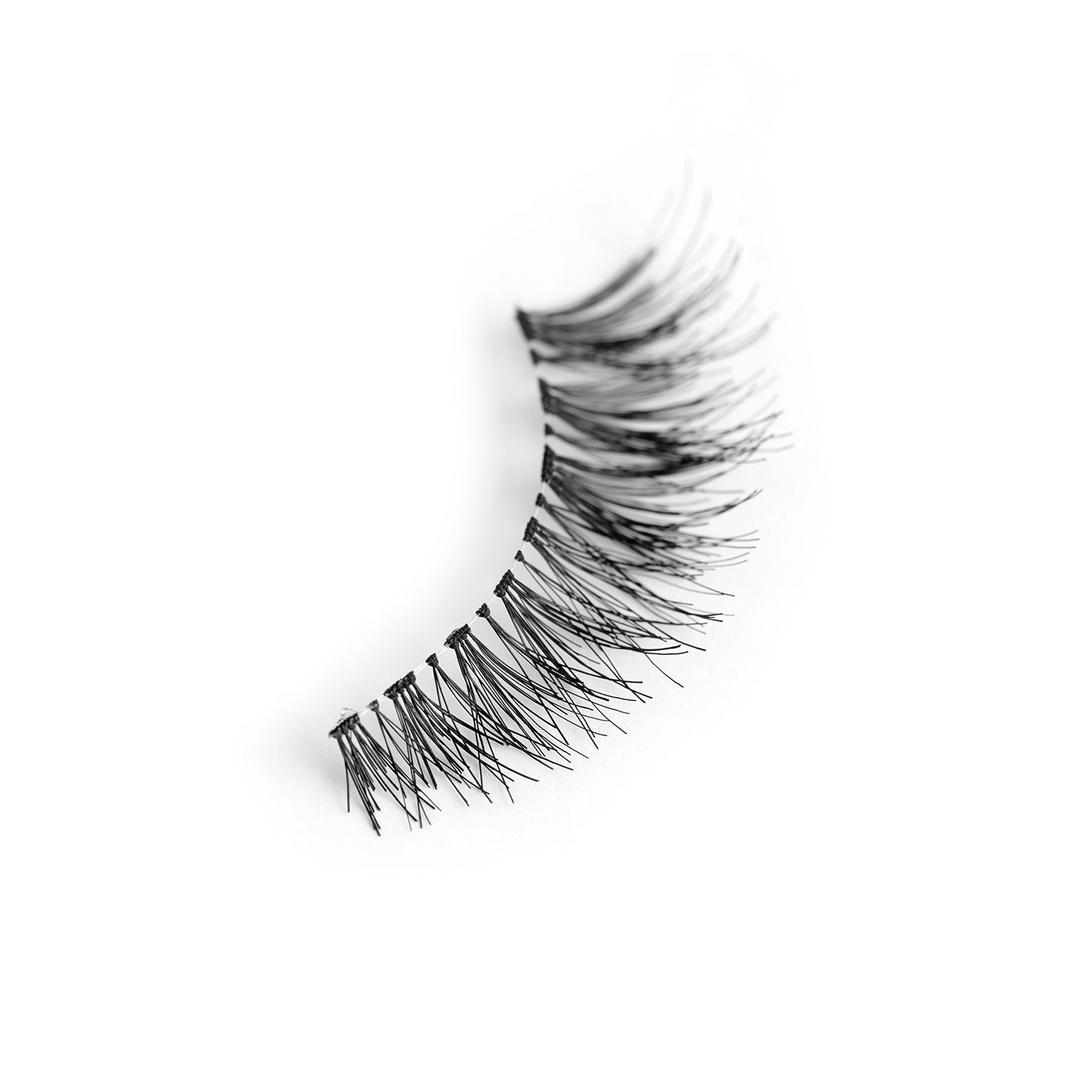 Human Hair Eyelashes - PRO 3 / BLACK DOUBLE VOLUME HAIR