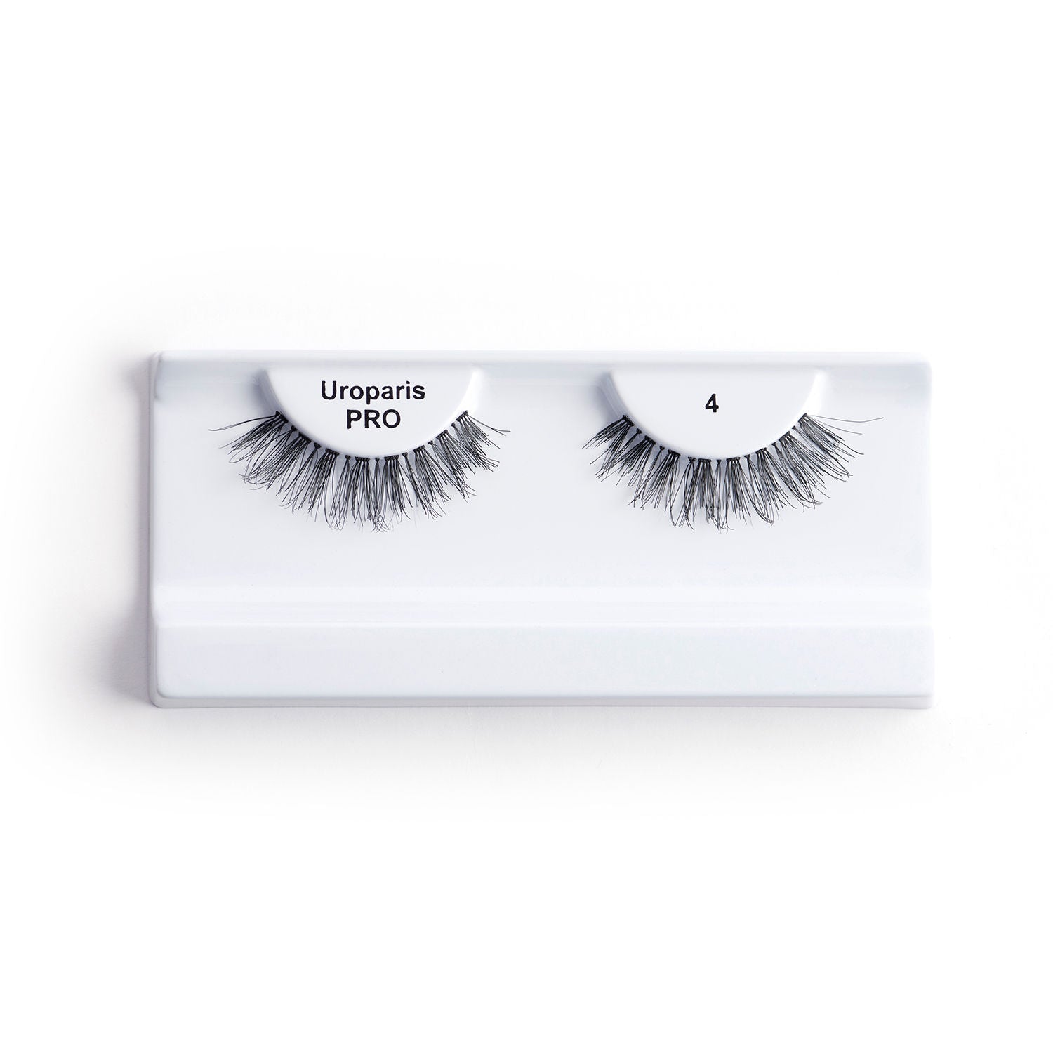 Human Hair Eyelashes - PRO 4 / BLACK DOUBLE VOLUME HAIR