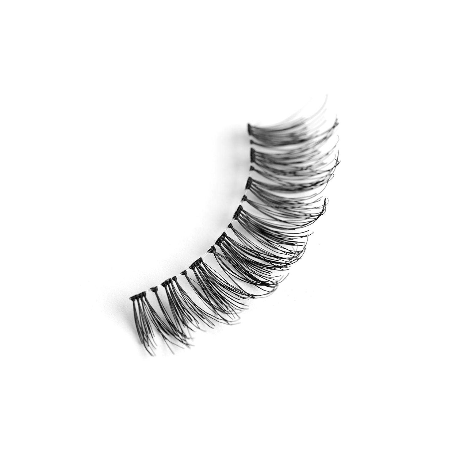 Human Hair Eyelashes - PRO 4 / BLACK DOUBLE VOLUME HAIR
