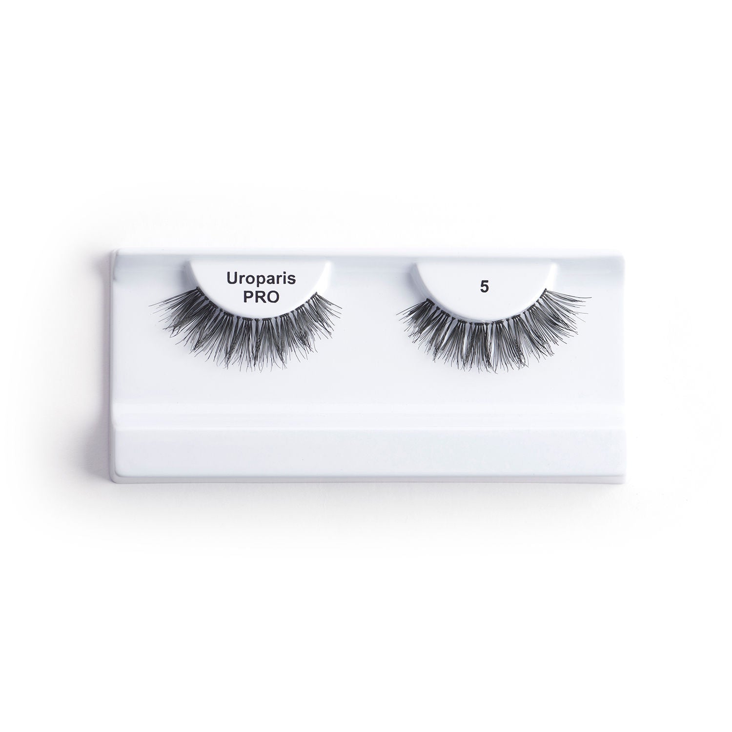 Human Hair Eyelashes - PRO 5 / BLACK DOUBLE VOLUME HAIR