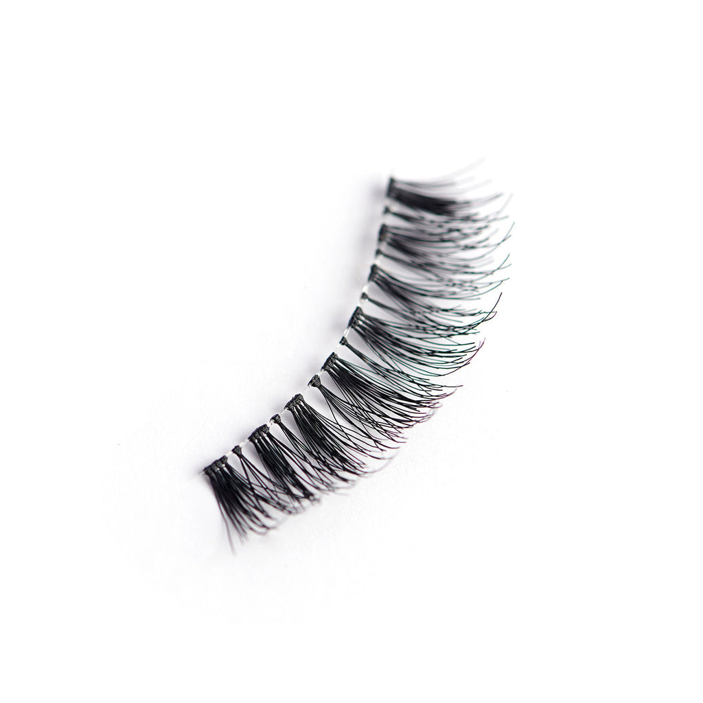 Human Hair Eyelashes - PRO 6 / BLACK DOUBLE VOLUME HAIR