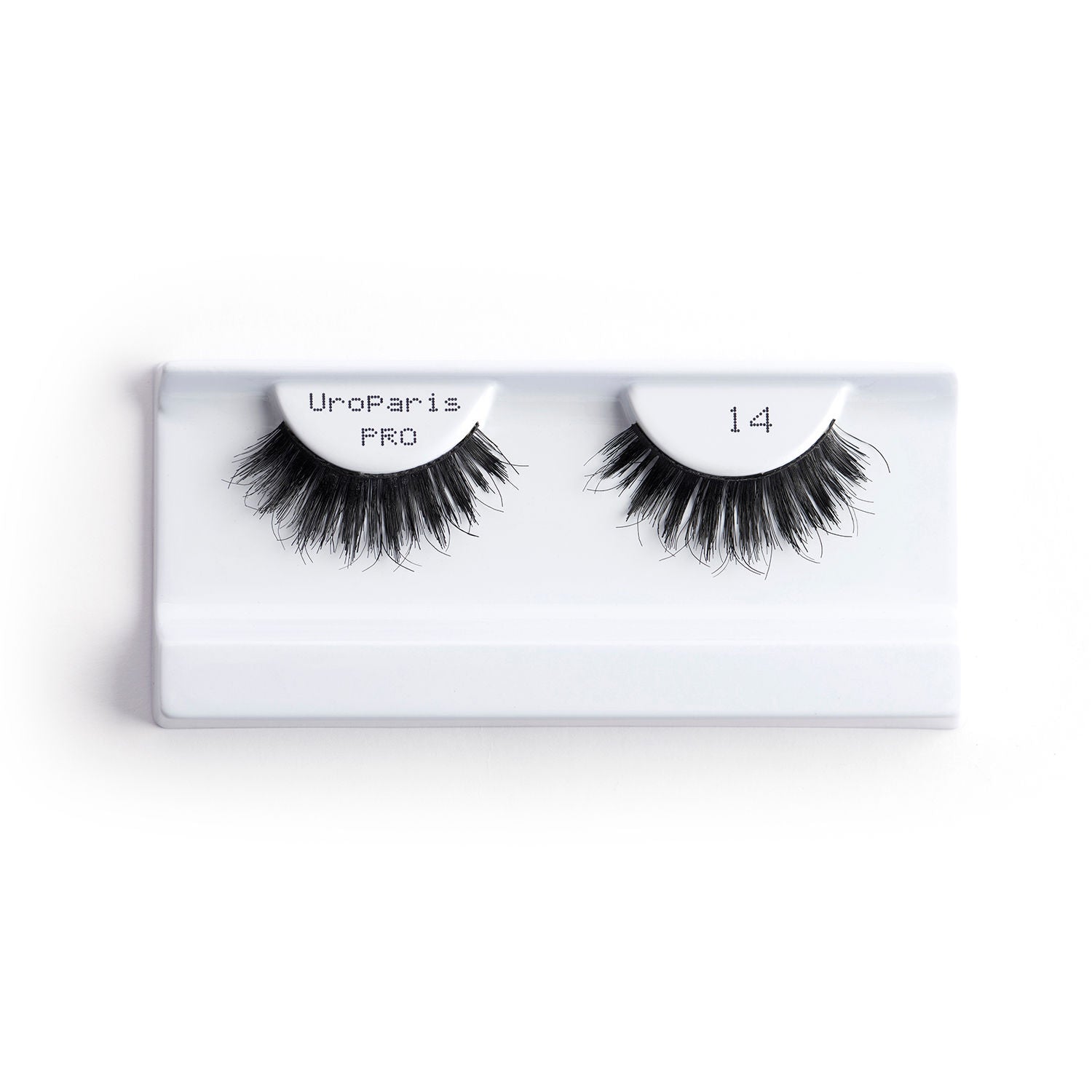 Human Hair Eyelashes - PRO 14 / BLACK HUMAN HAIR 3 D