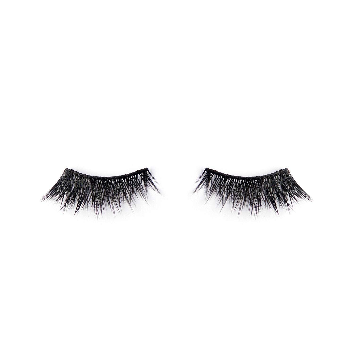 Human Hair Eyelashes - PRO 80 / BLACK FINE SYNTHETIC FIBER