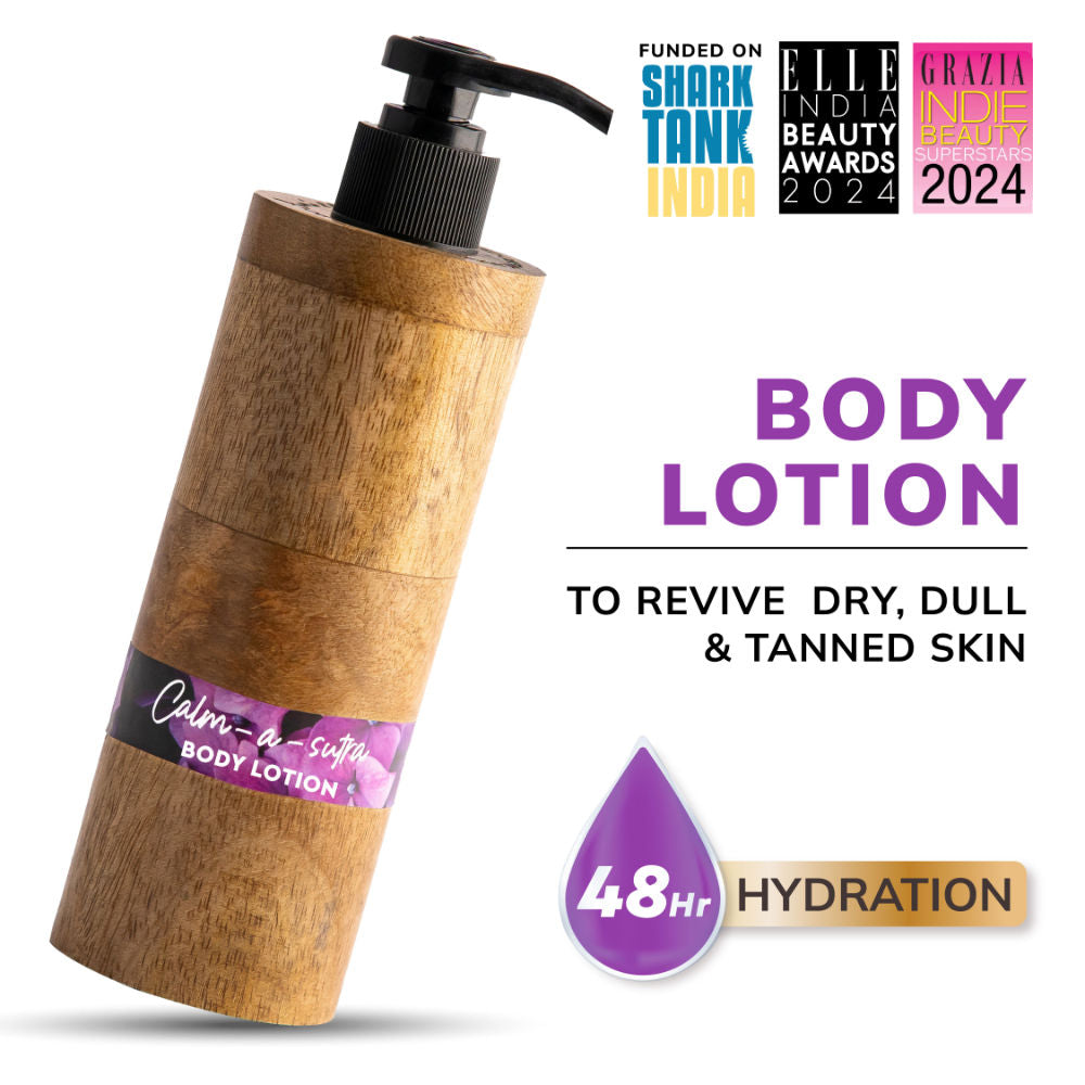Organic Calming Moisturizing BodyLotion for Dry Skin with Ceramide|Body Lotion for Men&Women