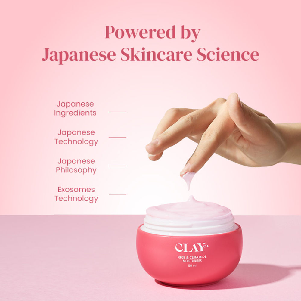 Rice & Ceramide Moisturiser With Exosomes, Vitamin B12 & CICA For Barrier Repair & Glow