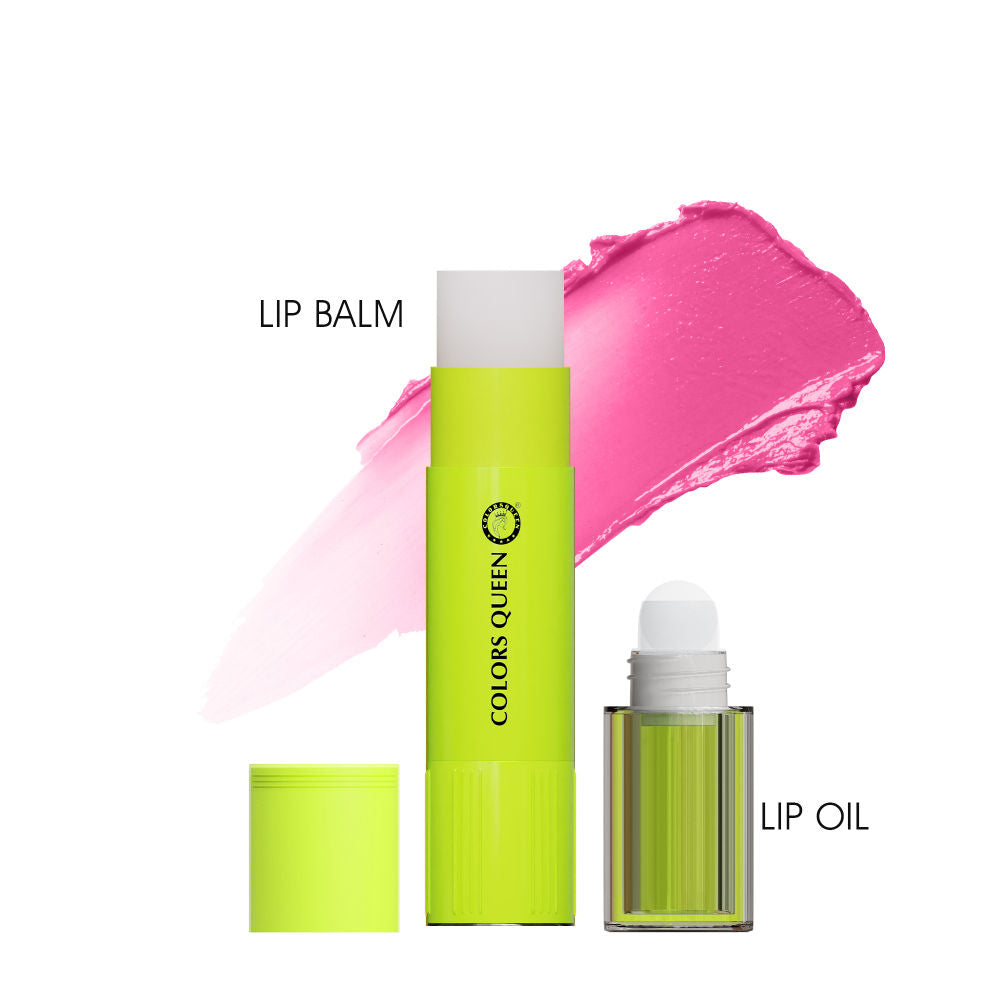 Magic Color 2-in-1 Lip Oil & Lip Balm - Green Apple