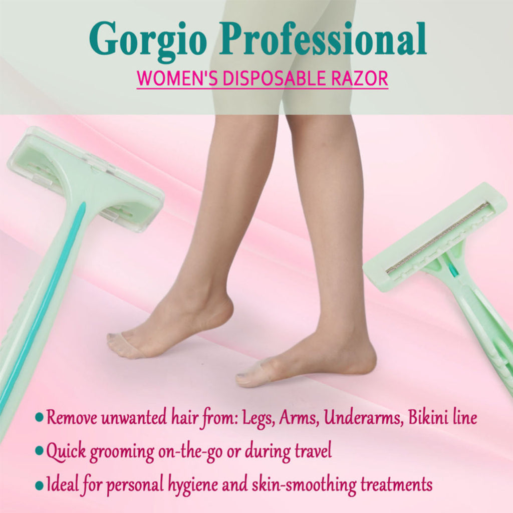 ECO0135 Disposable Shaving Razors (Colour & Shape May Vary)