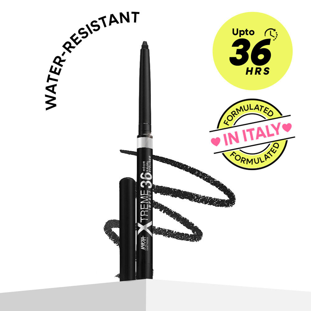 Xtreme Impact Upto 36 Hour Long Stay Smudge & Water Resistant Kajal Eyeliner