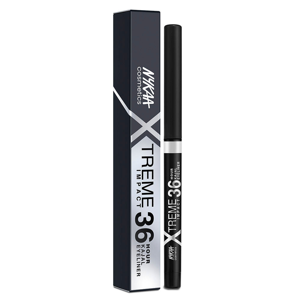 Xtreme Impact Upto 36 Hour Long Stay Smudge & Water Resistant Kajal Eyeliner