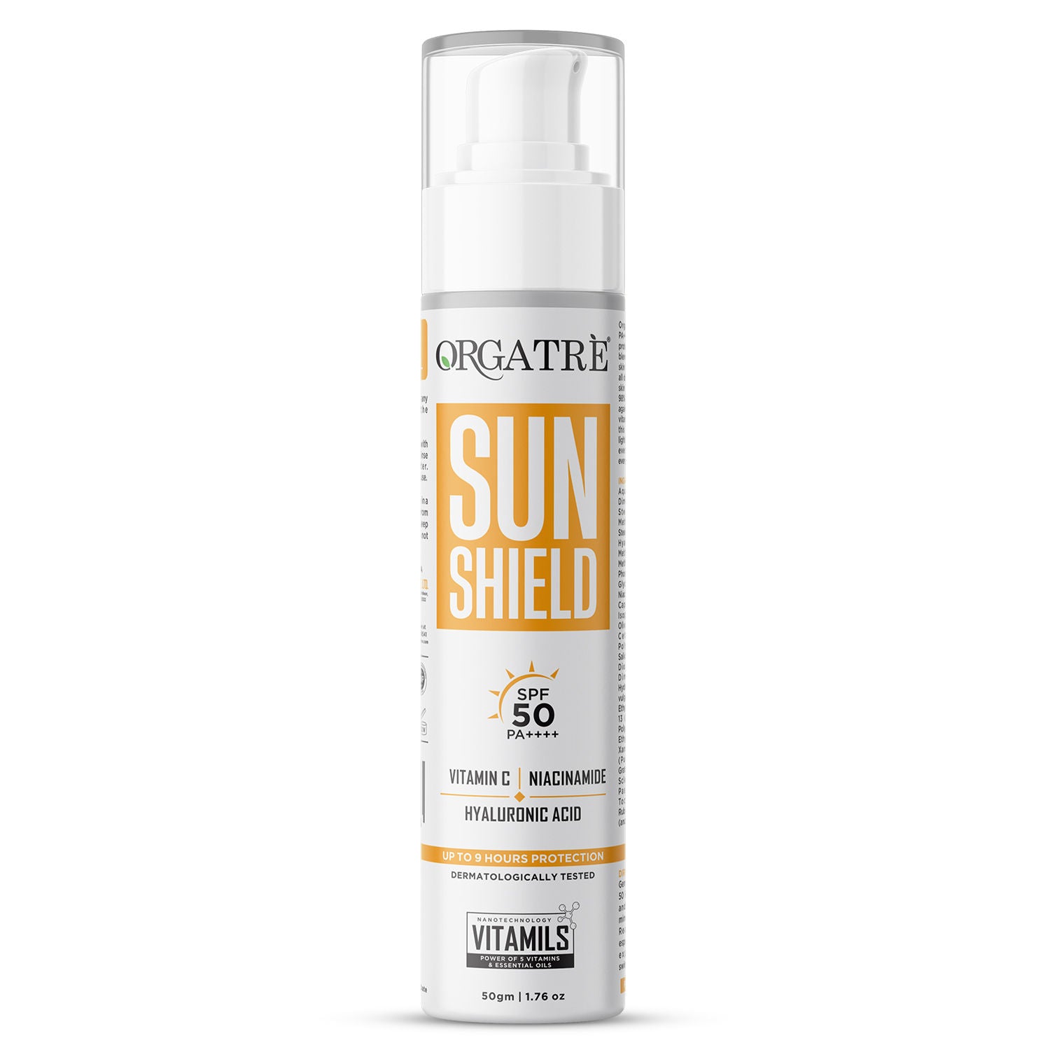 Niacinamide, Vitamin C Sunscreen SPF 50 PA+++ Waterproof & Lightweight Matte Finish 50gms