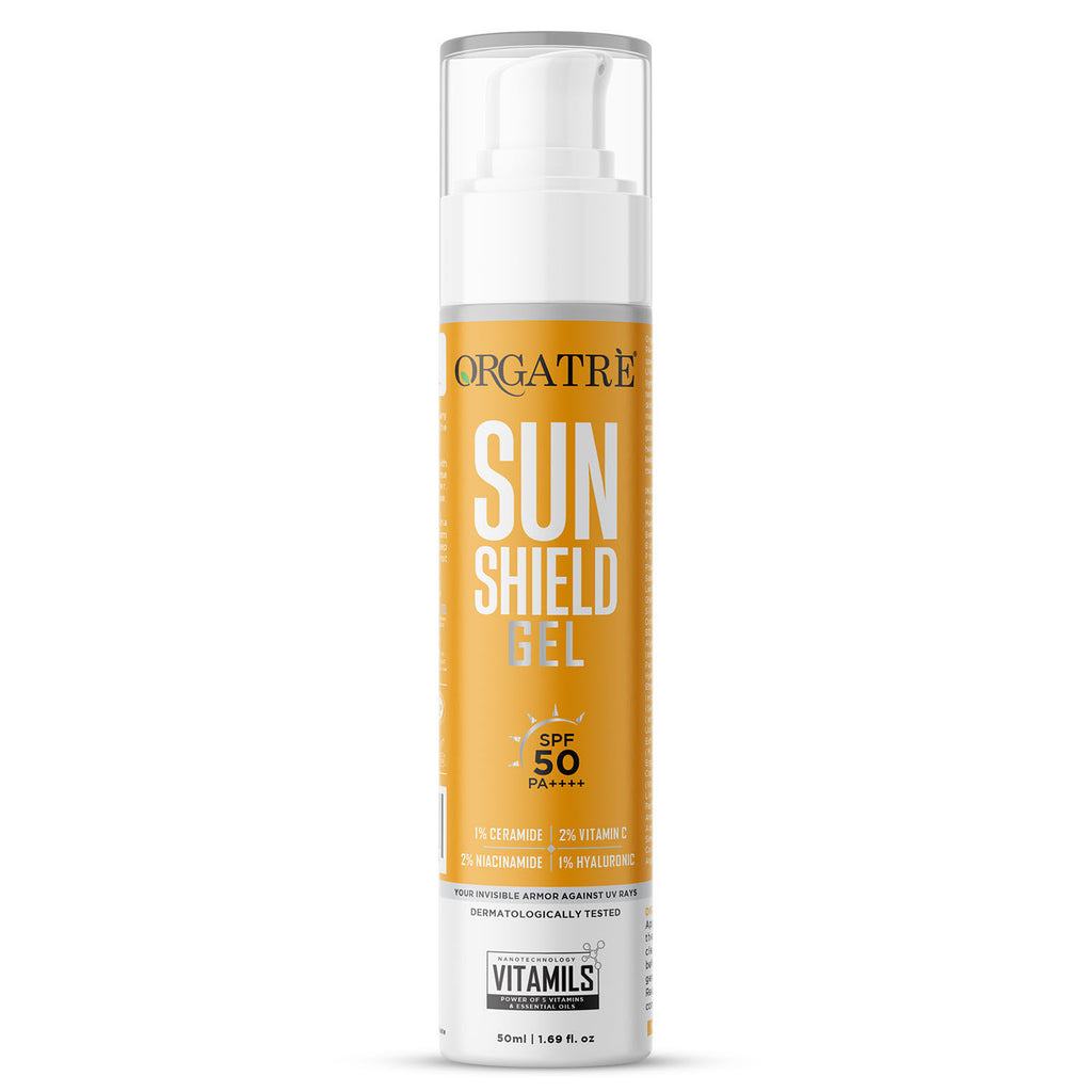 Cooling Aqua Gel Sunscreen SPF 50 PA++++ With Niacinamide & Vit C Sunscreen Water Based Gel