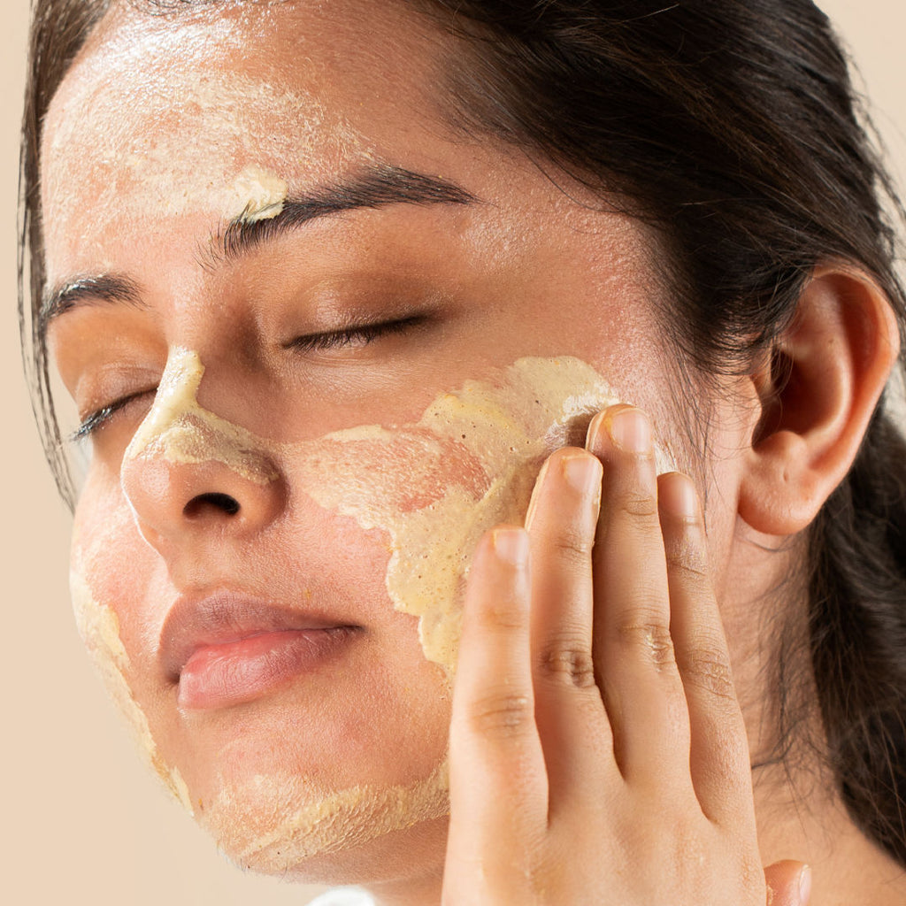 Brightening Ubtan Face Wash, Tikta for Dull Skin, Anti Aging with Wild Turmeric, All Skin