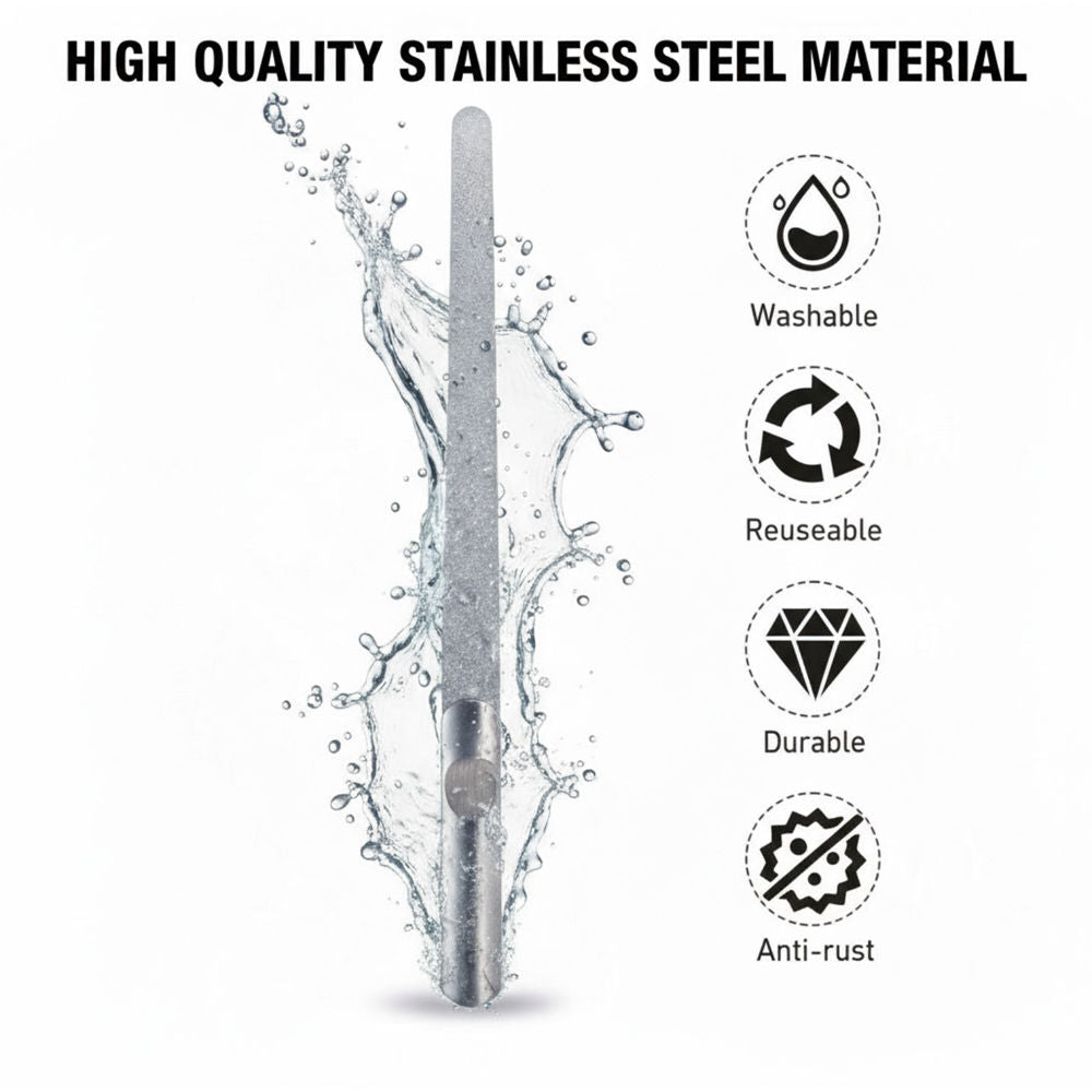 Stainless Steel Nail Filer