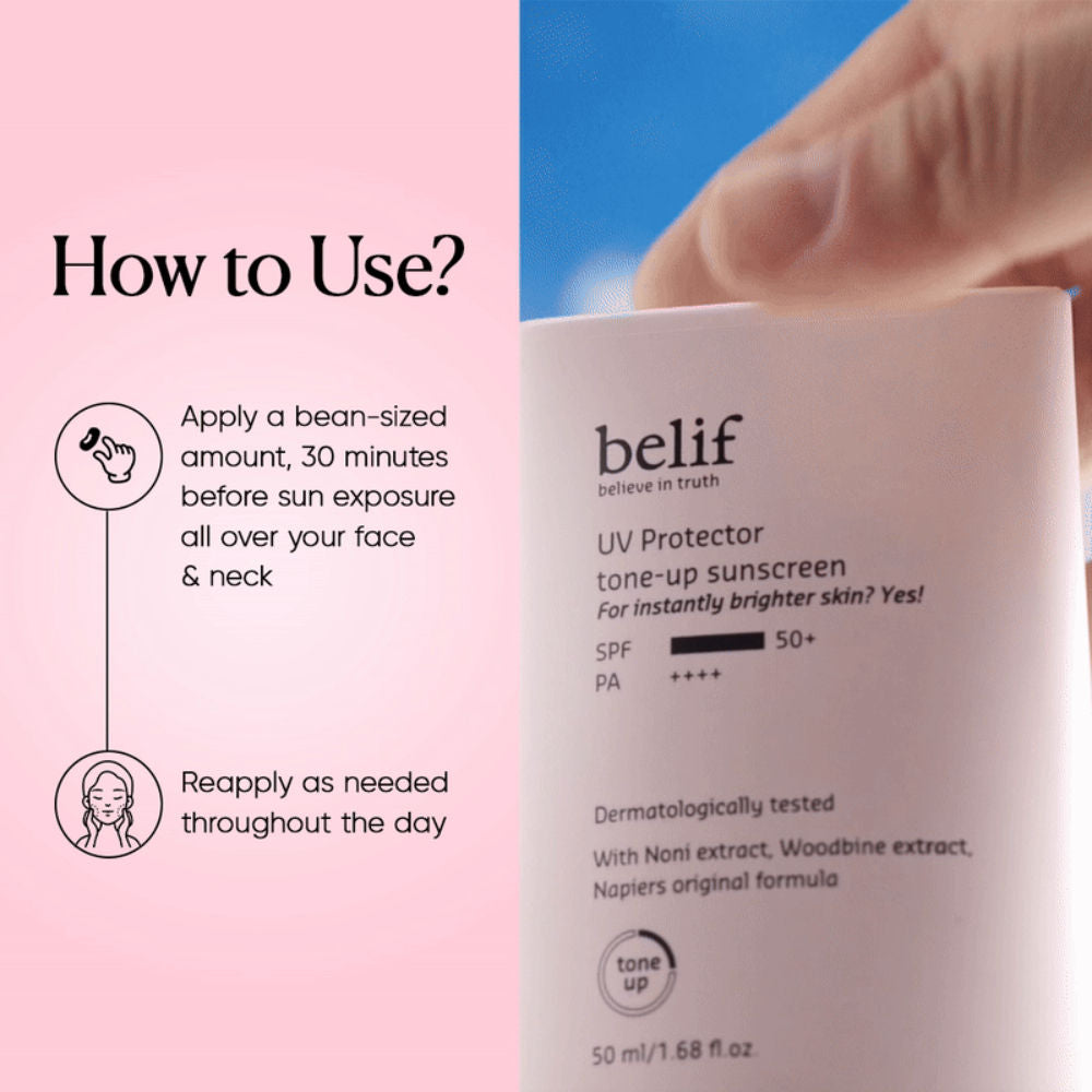 UV Protector Tone-Up Sunscreen SPF 50+ PA++++
