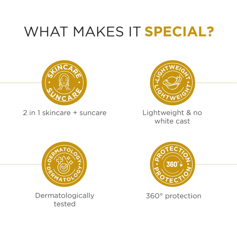 Vitamin-C & Kakadu Plum Invisible Sunscreen SPF 50 PA+++