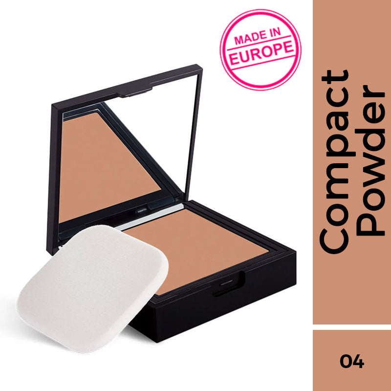 SKINgenius Skin Perfecting & Hydrating Matte Powder Compact - Cosy Chestnut 04