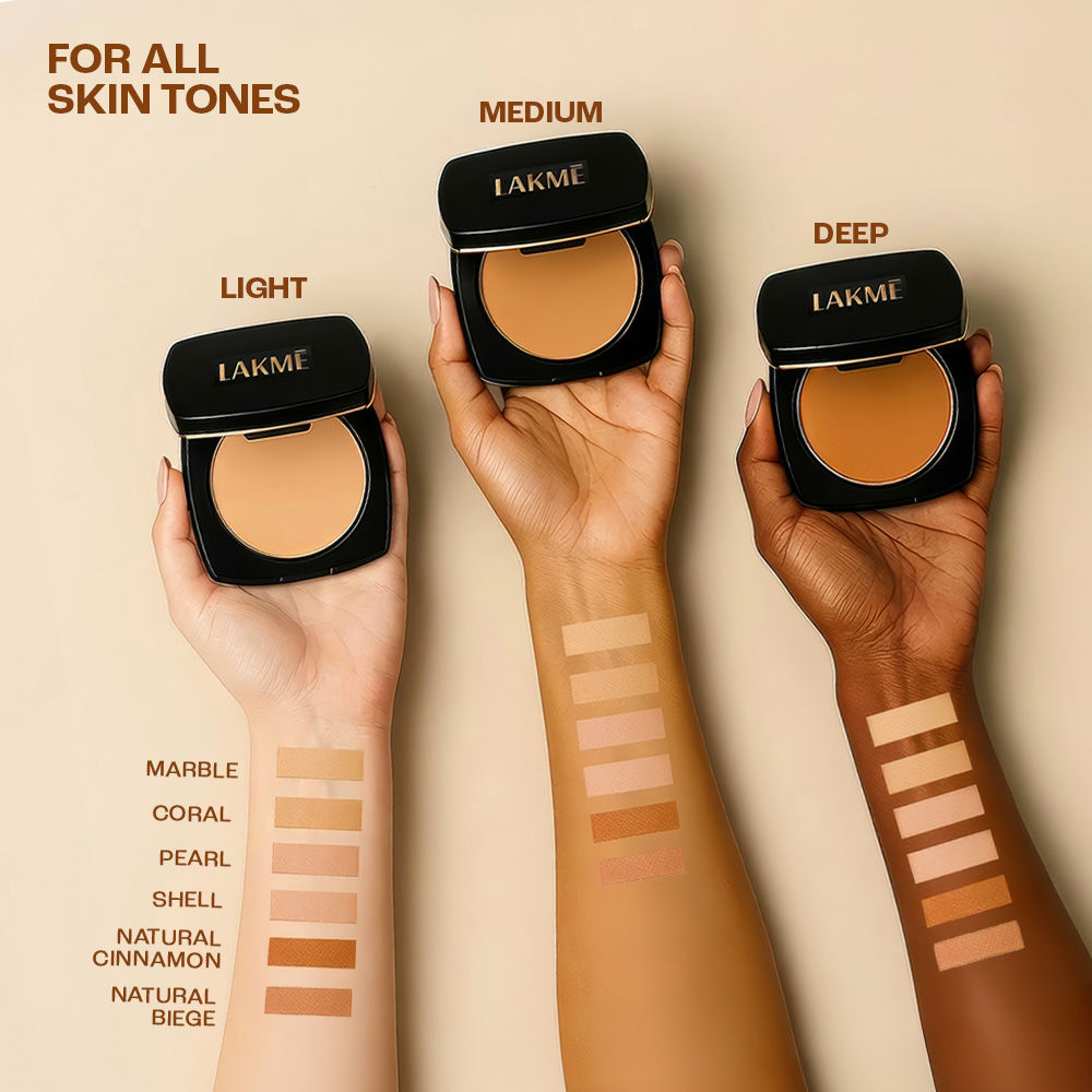 Forever Matte Compact, Smooth Finish, Lasts For 12 Hrs, Even Toned Look
