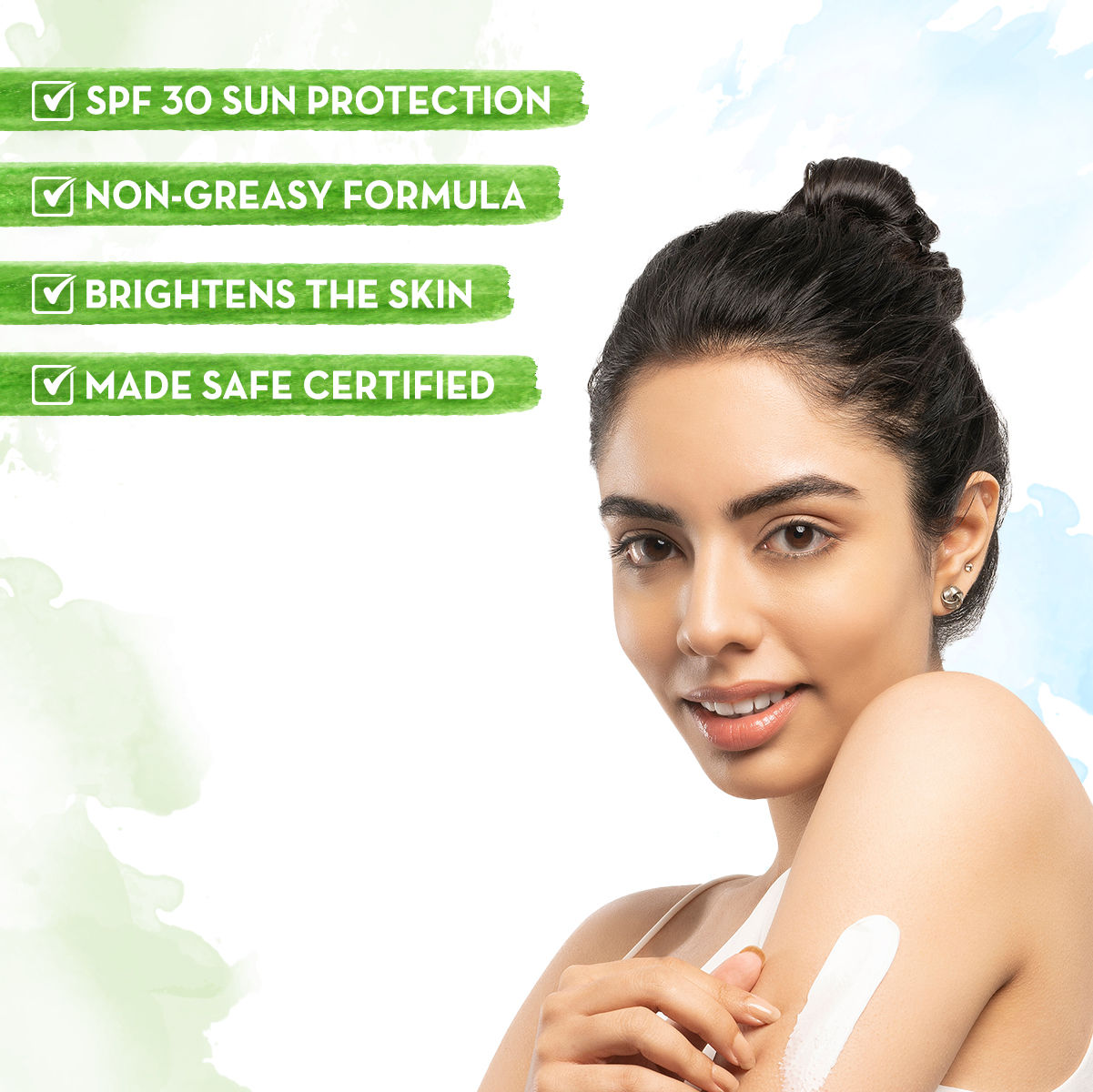 Ubtan Sunscreen Body Lotion SPF 30 With Turmeric & Saffron For Glowing Skin