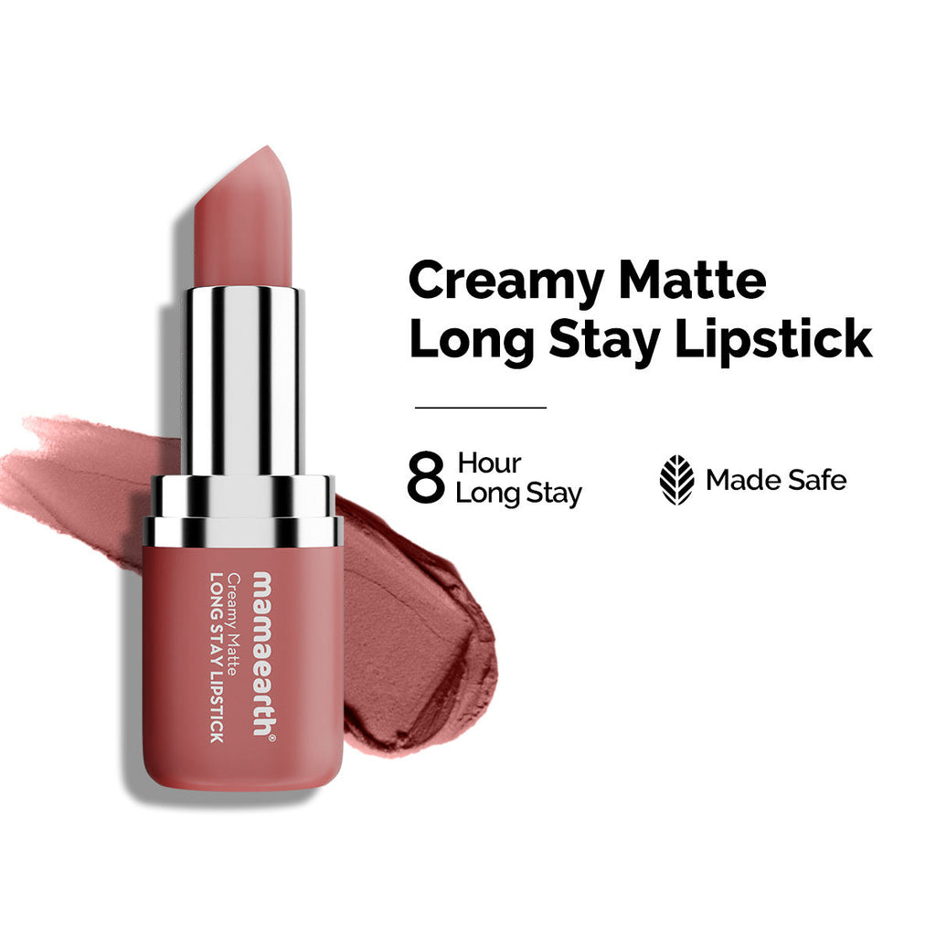 Creamy Matte Long Stay Lipstick - Pillow Nude