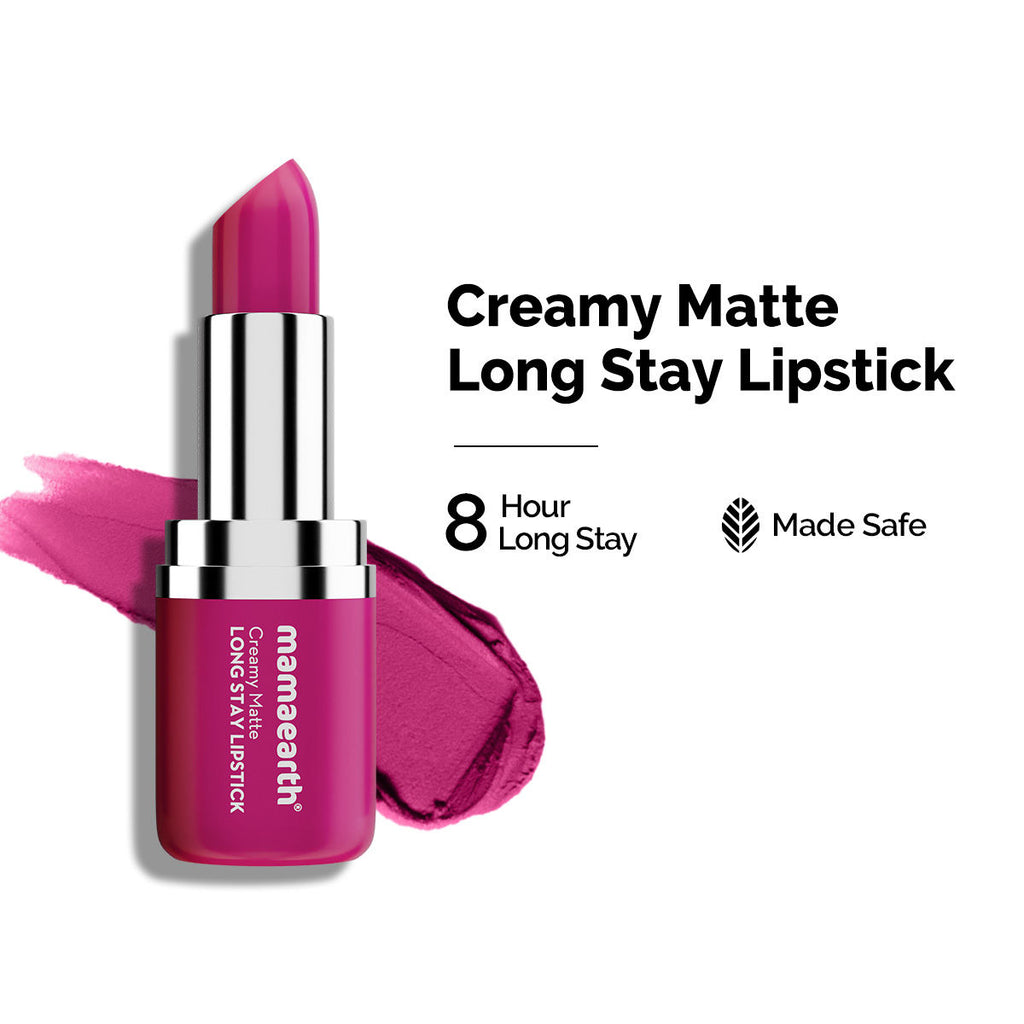 Creamy Matte Long Stay Lipstick - Pink Camellia