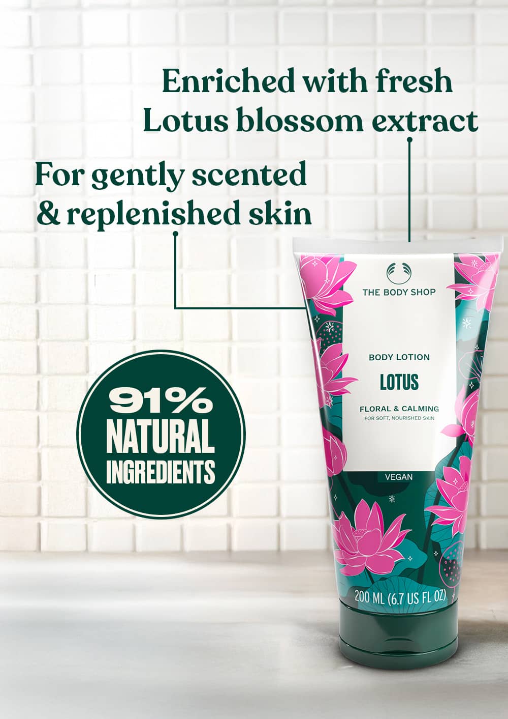The India Edit Lotus Body Lotion