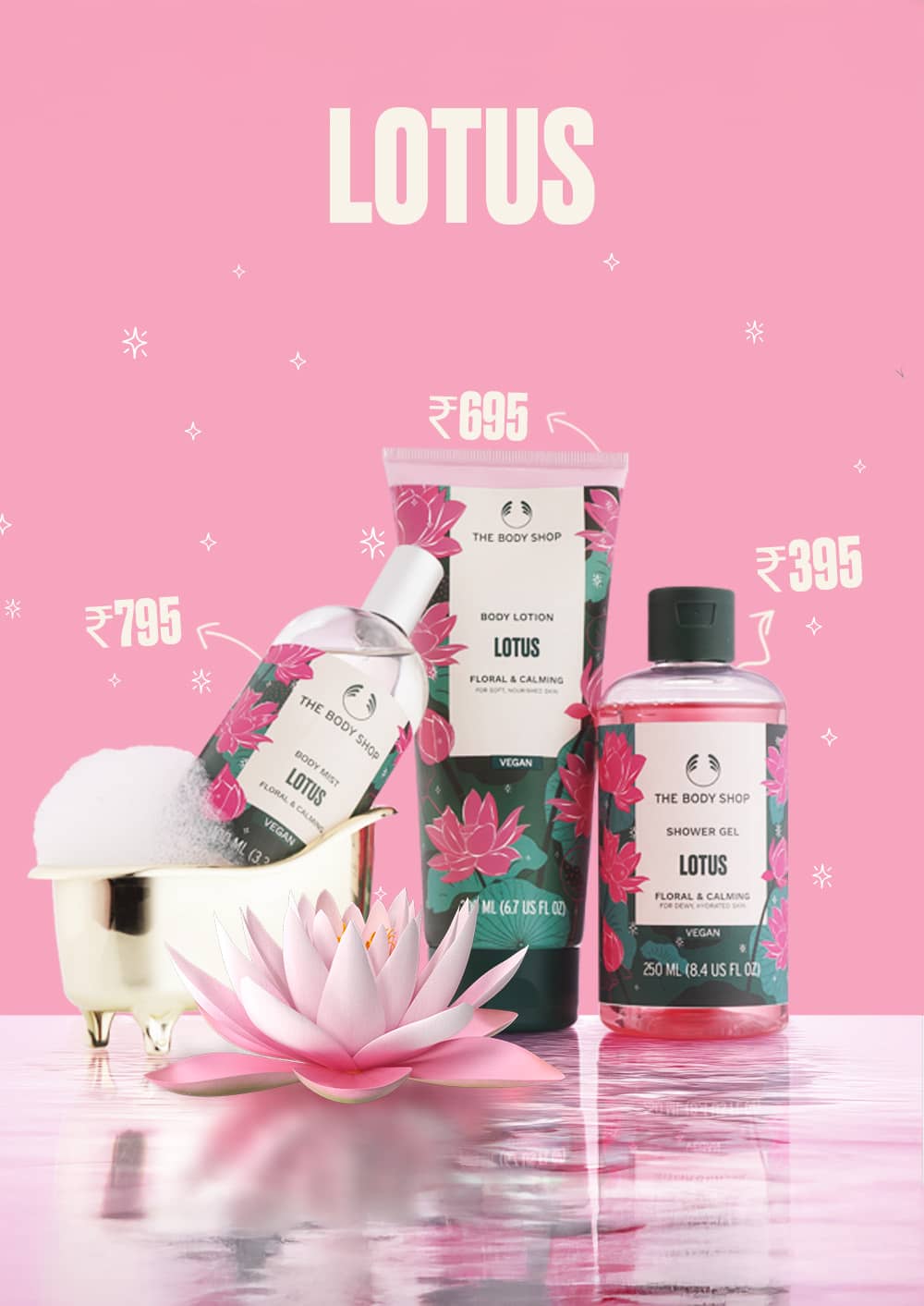 The India Edit Lotus Body Lotion