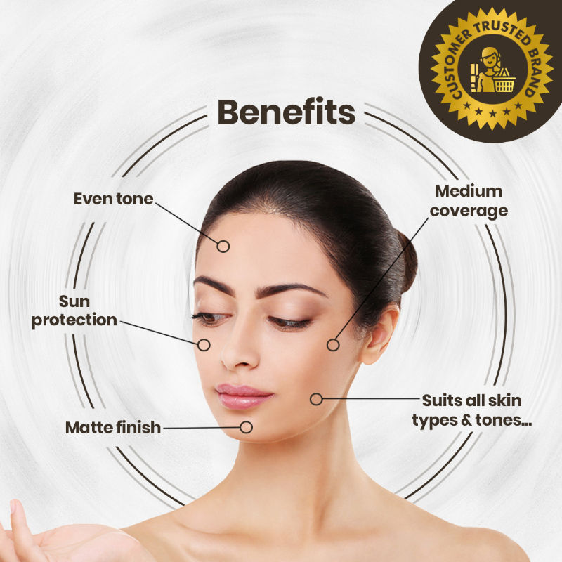 BB Cream With SPF 30 Sun Protection Gives Instant Fairness - Light Shade 01