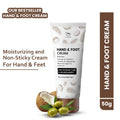 Coconut Hand & Foot Cream For Super Soft and Moisturized Skin - Non- sticky