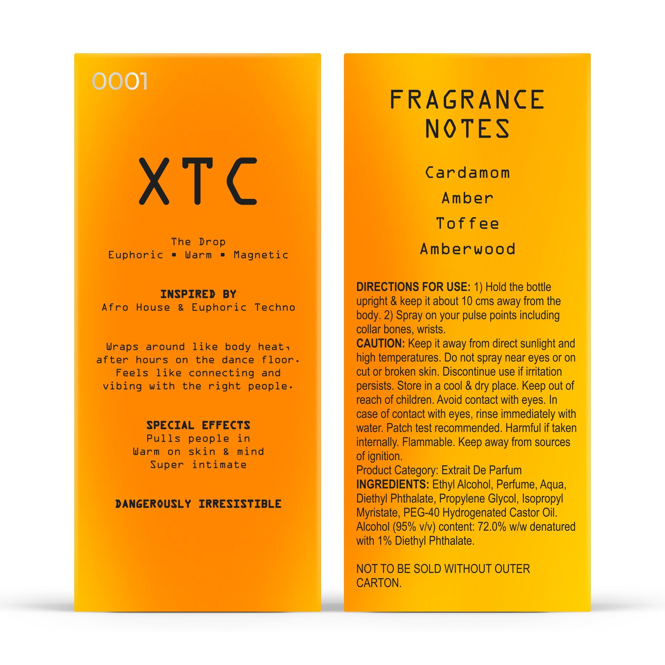 XTC Perfume Long Lasting Eau De Parfum