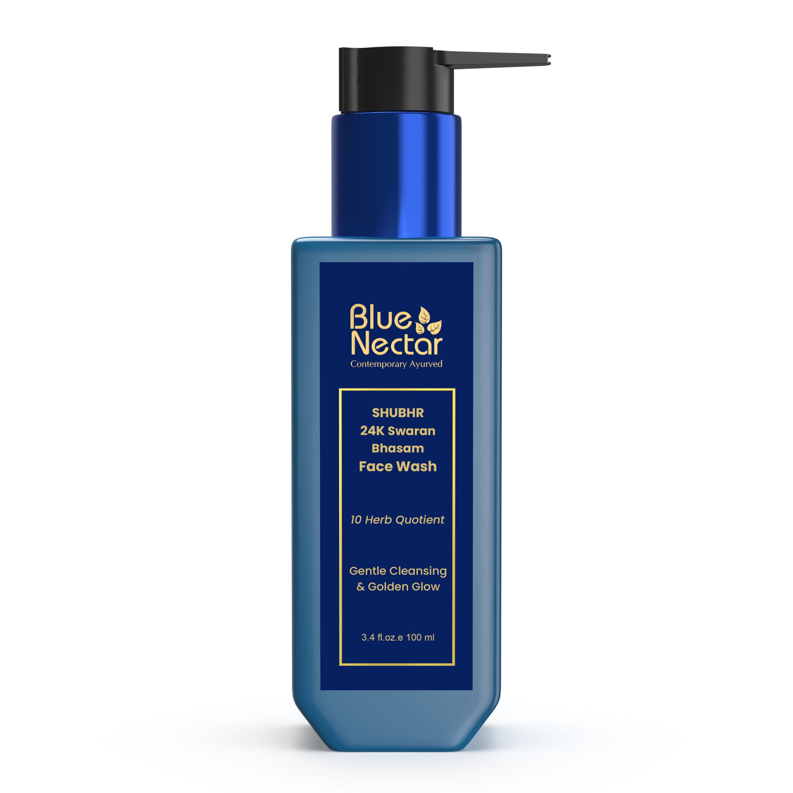 24K Gold Swaran Bhasam Face Wash Ayurvedic Cleanser - 100ml