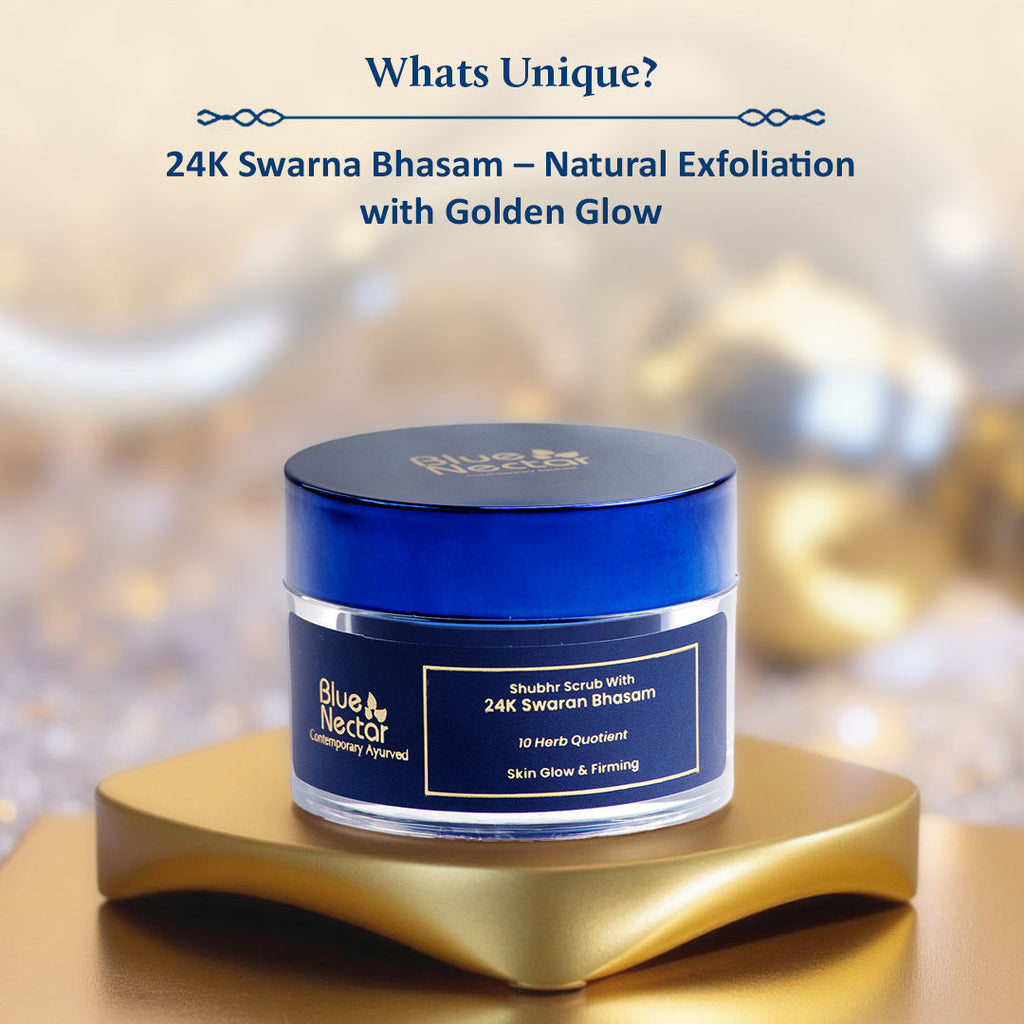 Shubhr Face Scrub with 24K Gold Swaran Bhasam