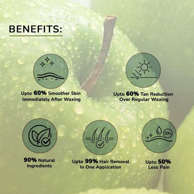 Liposoluble Green Apple Cream Wax