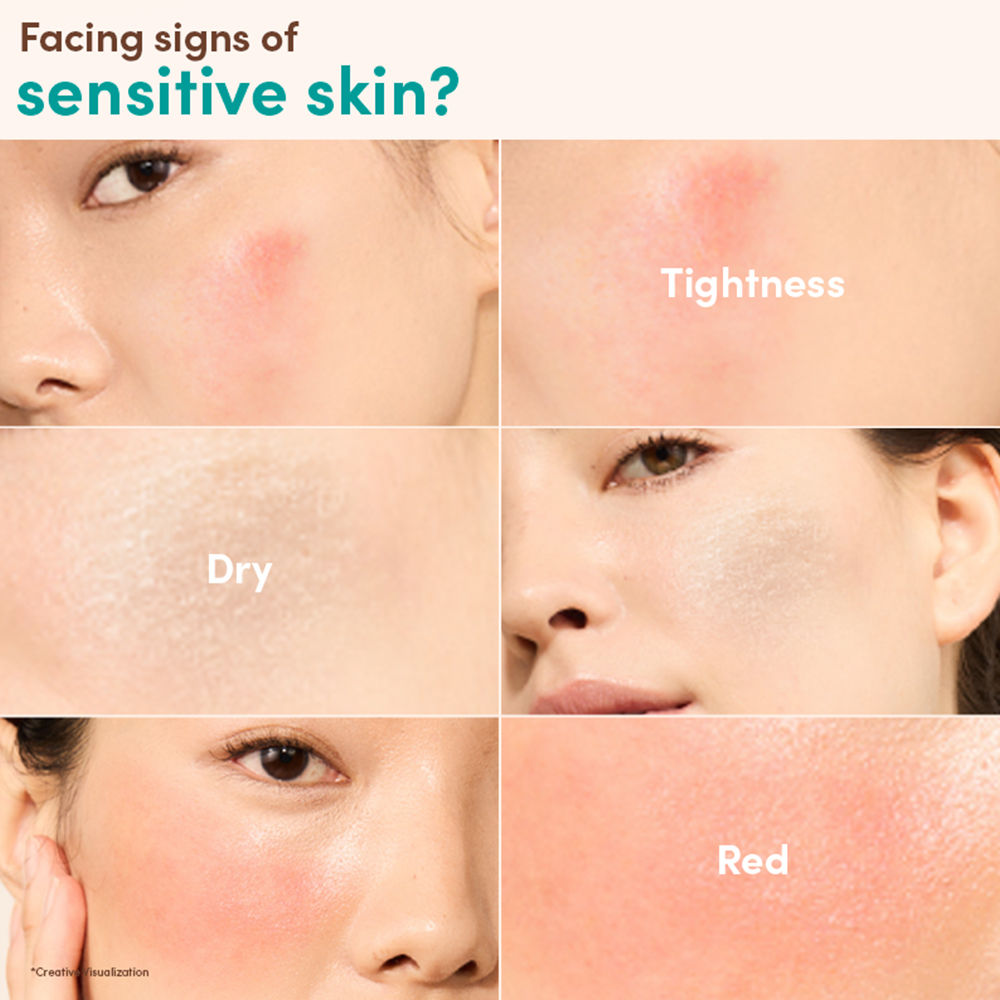 Calm + Restore Hydrating Oat Face Serum Normal Dry Sensitive Skin Dermat Recommended