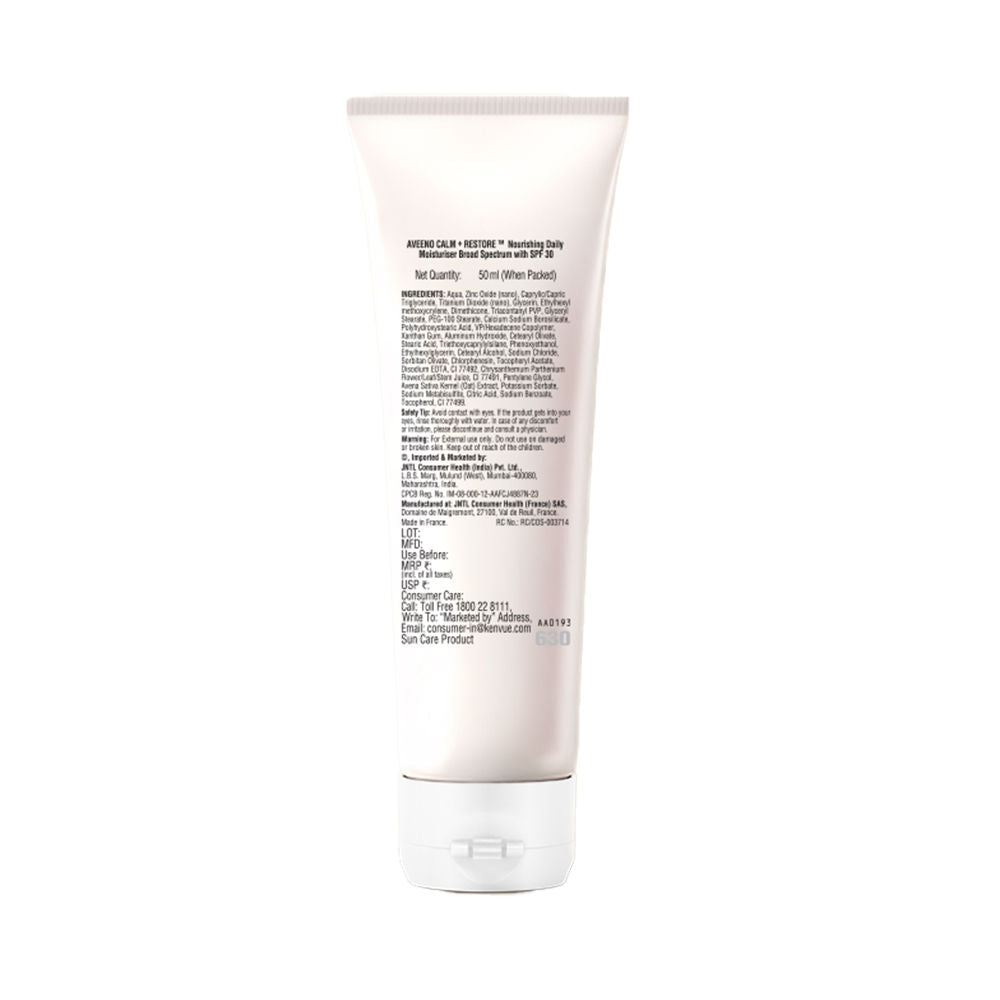 Calm + Restore Tinted Moisturizer Sunscreen SPF30 Dry Sensitive Skin Dermat Recommended